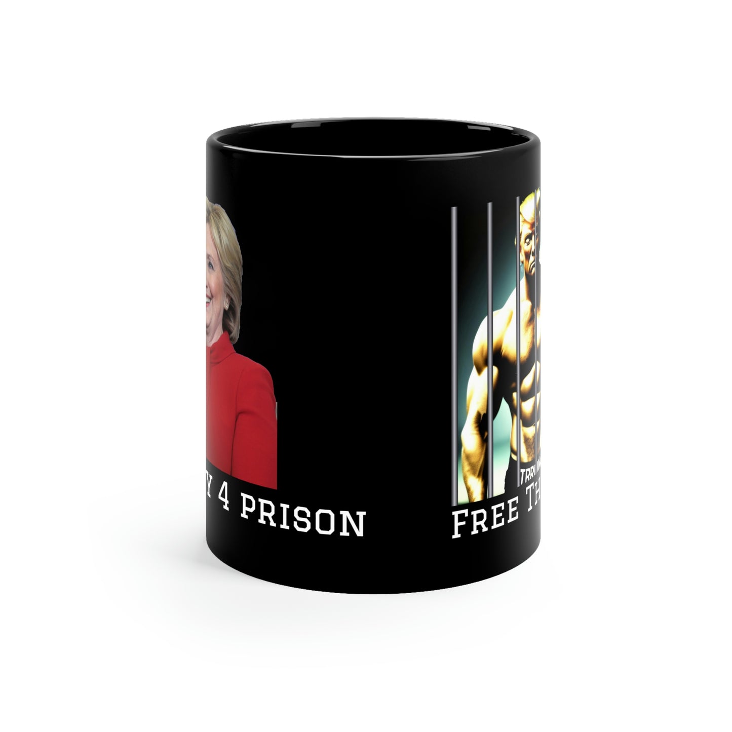Free The Don 11oz Black Mug