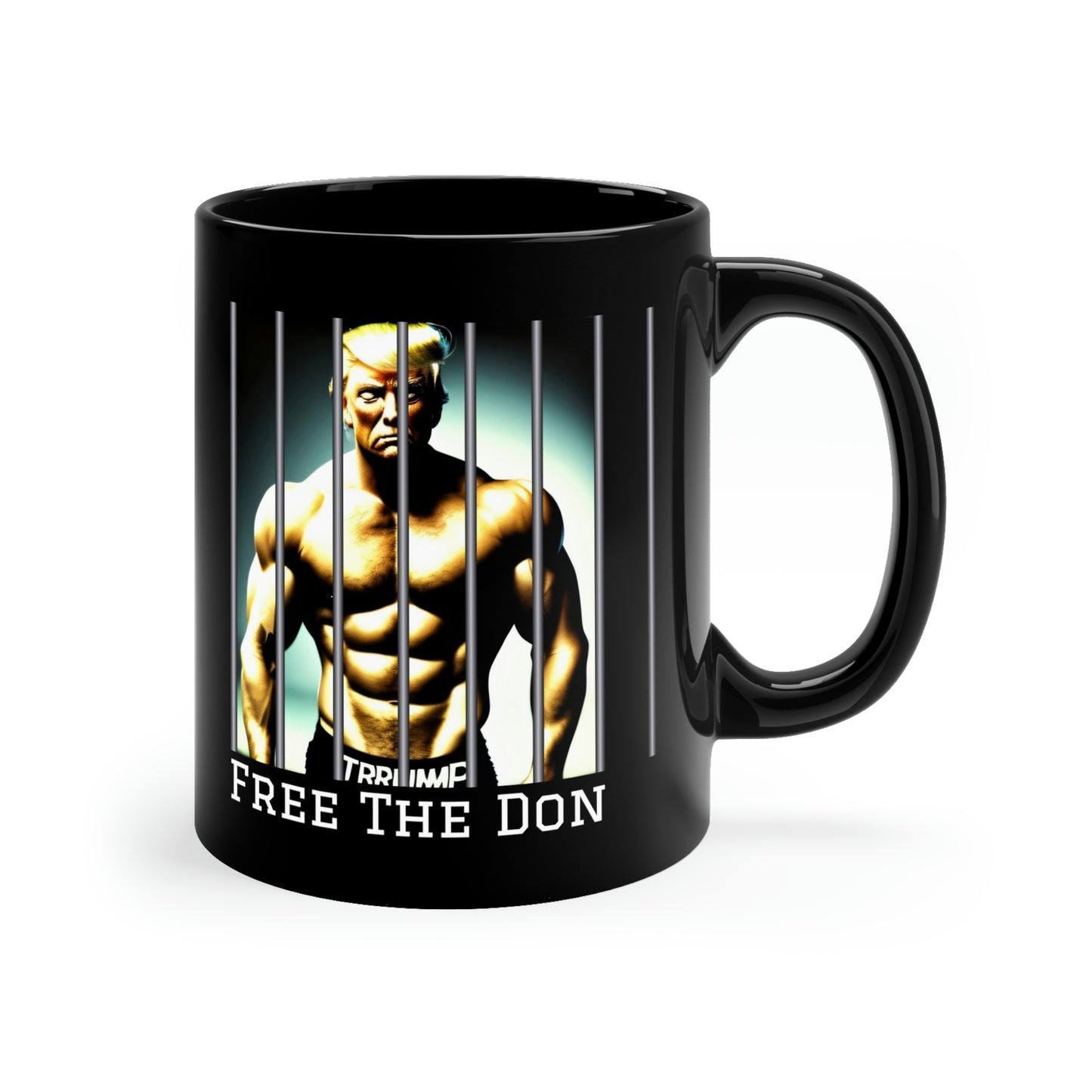 Free The Don 11oz Black Mug
